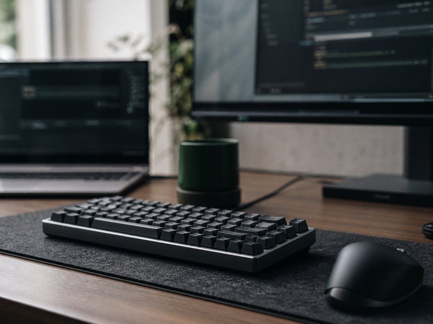 Detail van een professionele developmentstudio